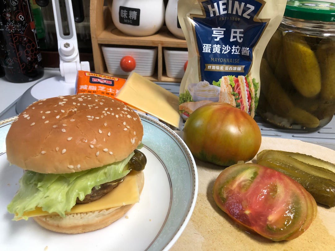 超详细汉堡牛肉饼｜附自制汉堡搭配#Healthymeals#减脂必撸16