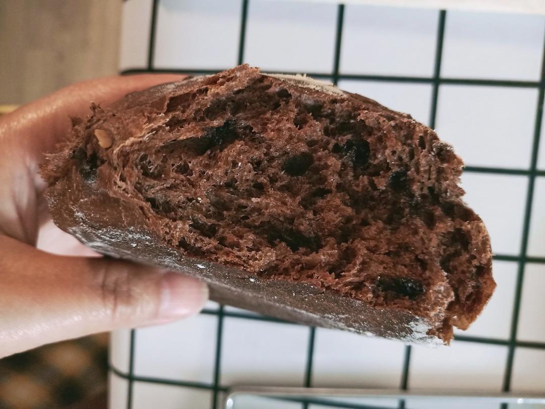 巧克力蔓越莓软欧