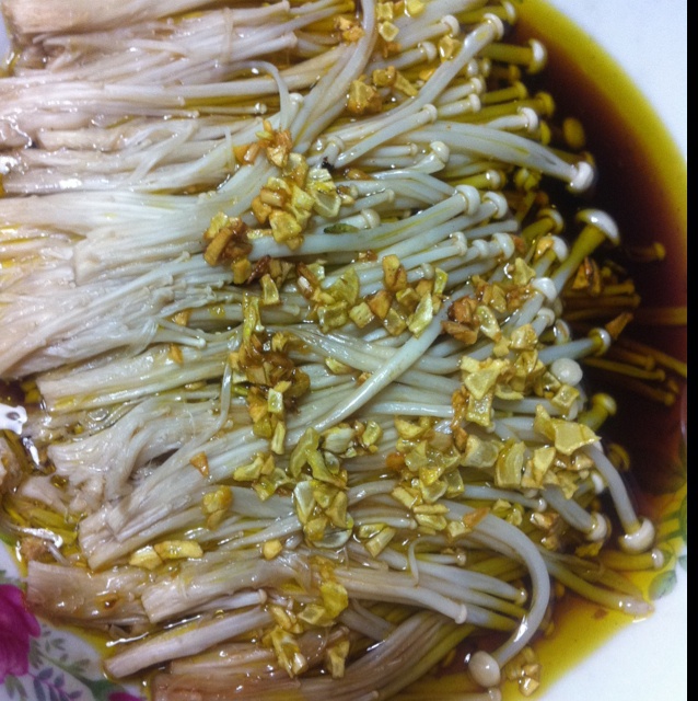 剁椒蒸金针菇