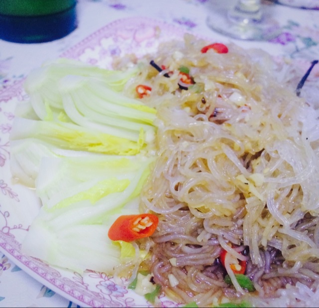 蒜蓉粉丝娃娃菜
