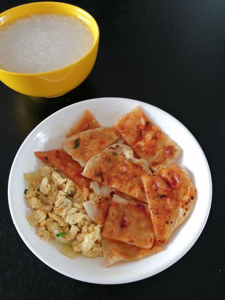 酥的掉渣的酱香饼，老公说都可以开店啦