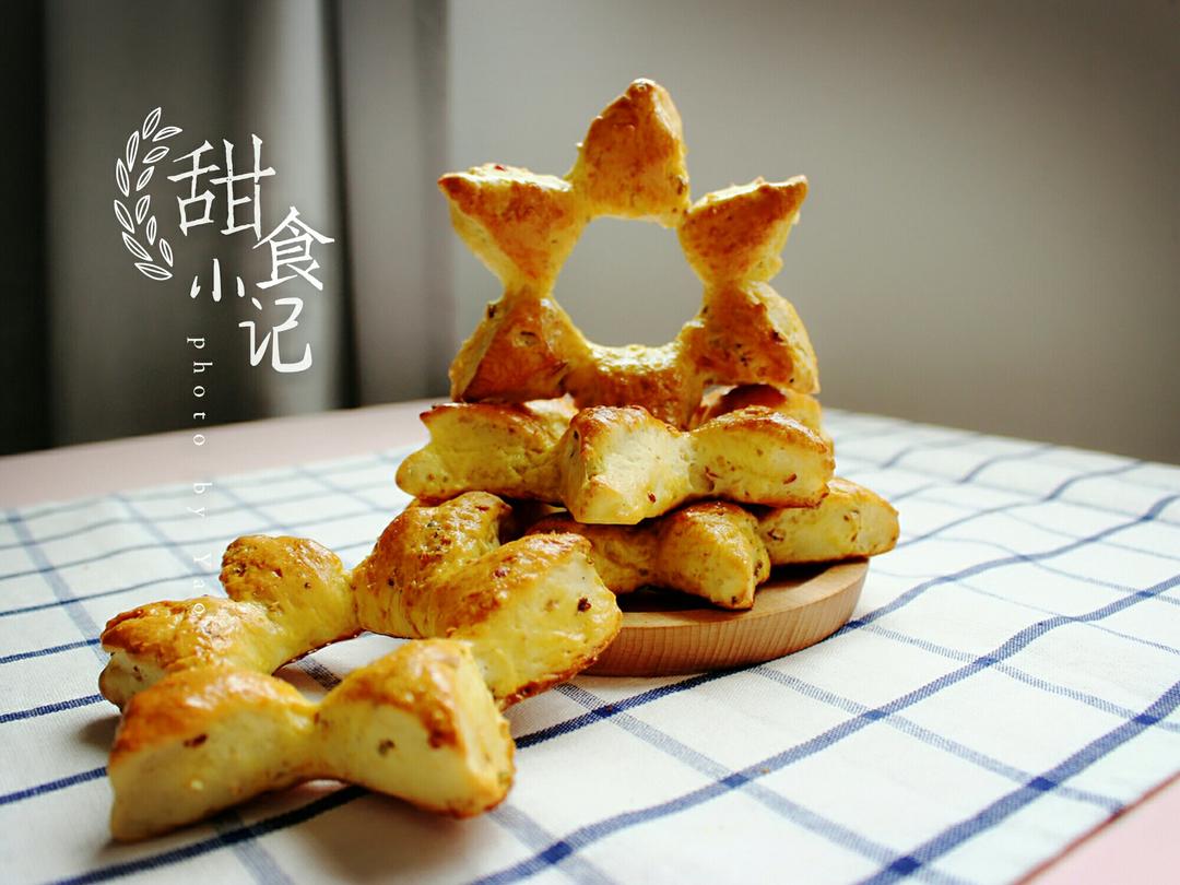 双色圣诞树面包~