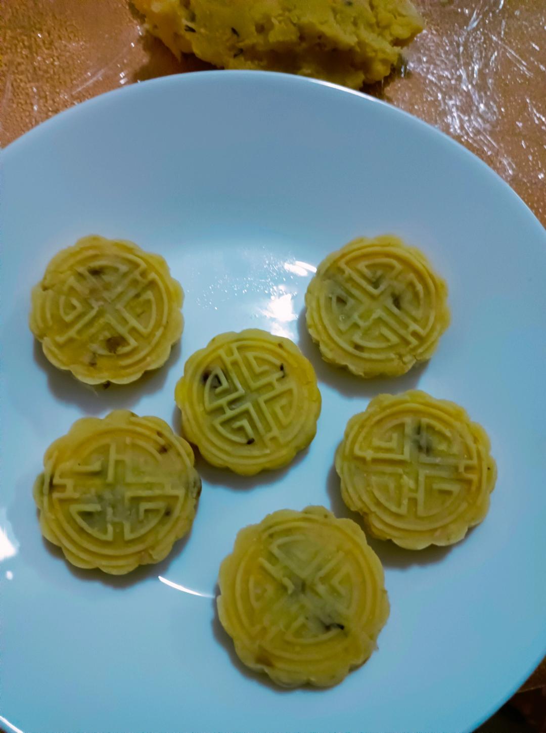 奶香绿豆糕（无豆腥味，超快手不麻烦）