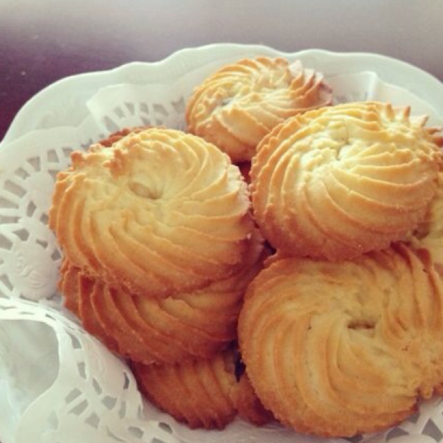 多种口味曲奇（香草、巧克力、抹茶）