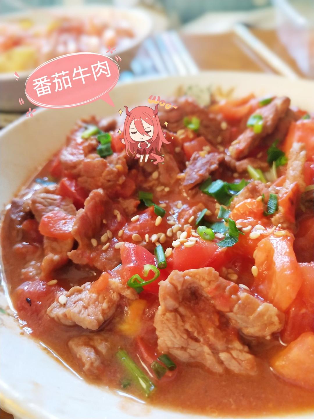 再挑食的孩子都喜欢吃的番茄炒牛肉