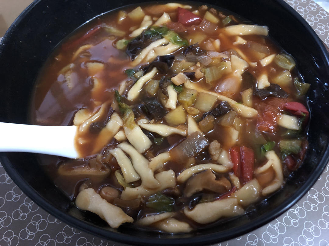 新疆汤饭(炮仗子)