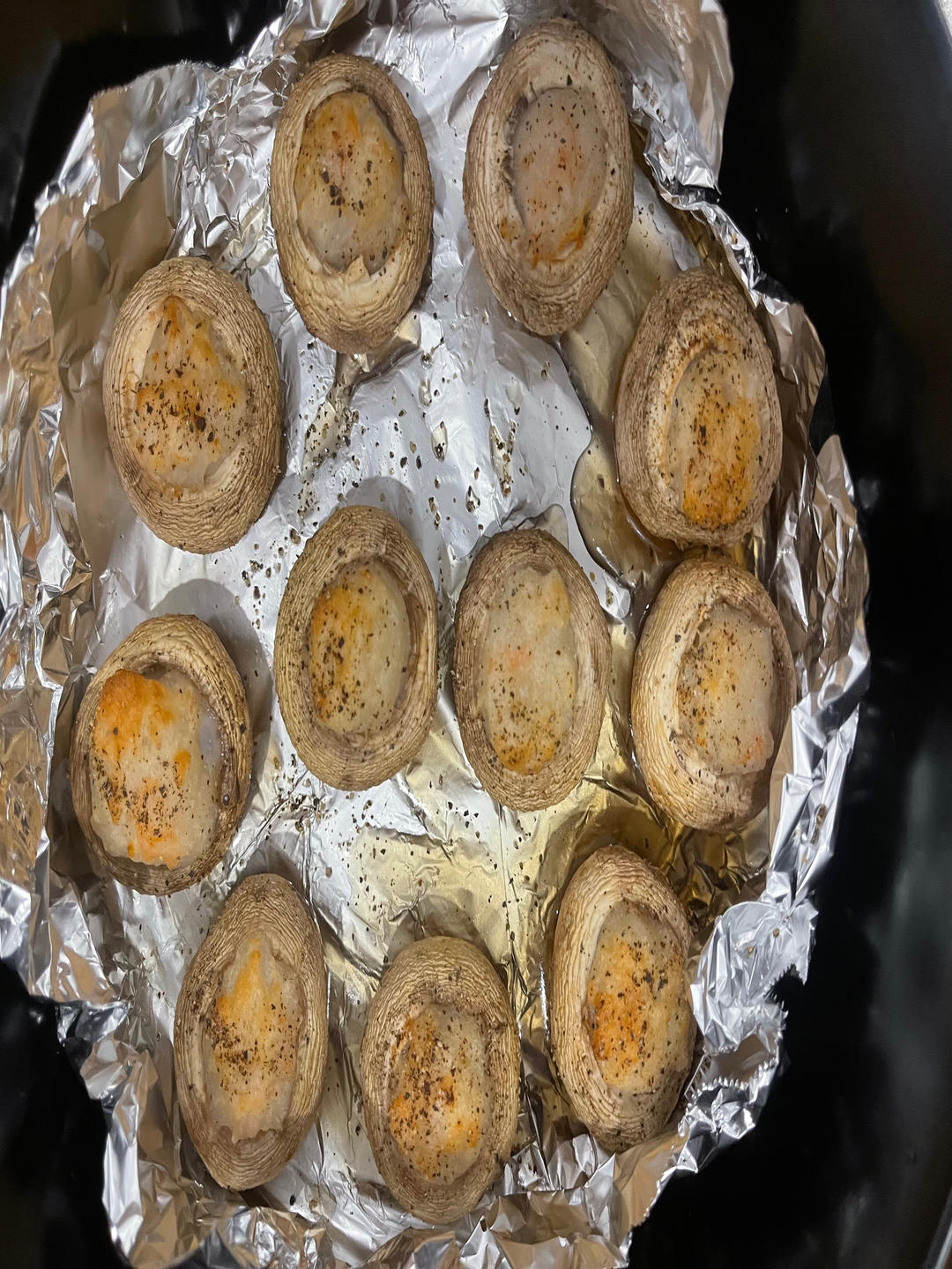 虾滑口蘑（空气炸锅版）