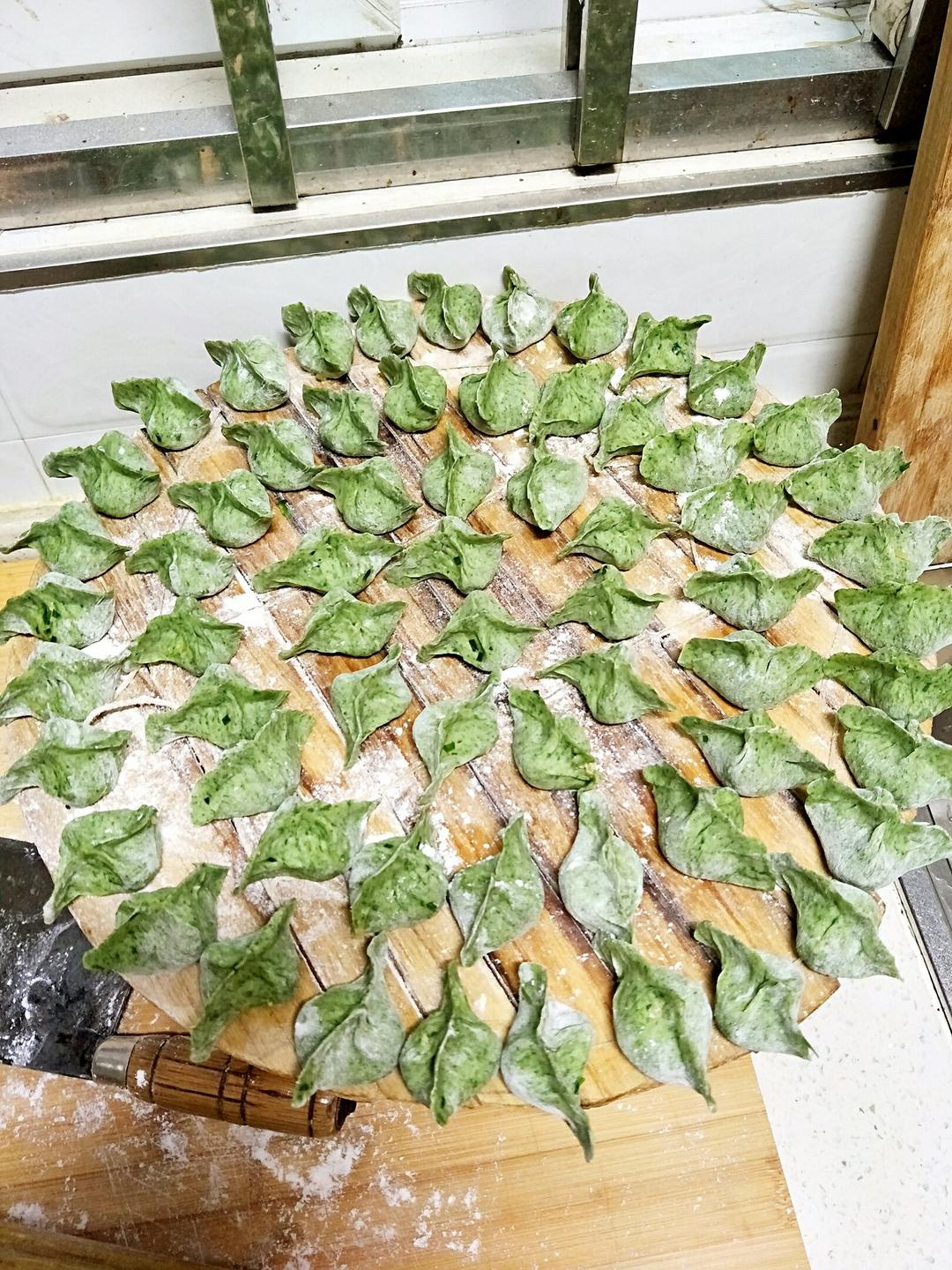 韭菜鸡蛋粉条水饺