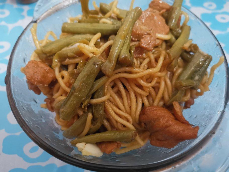 豆角焖面