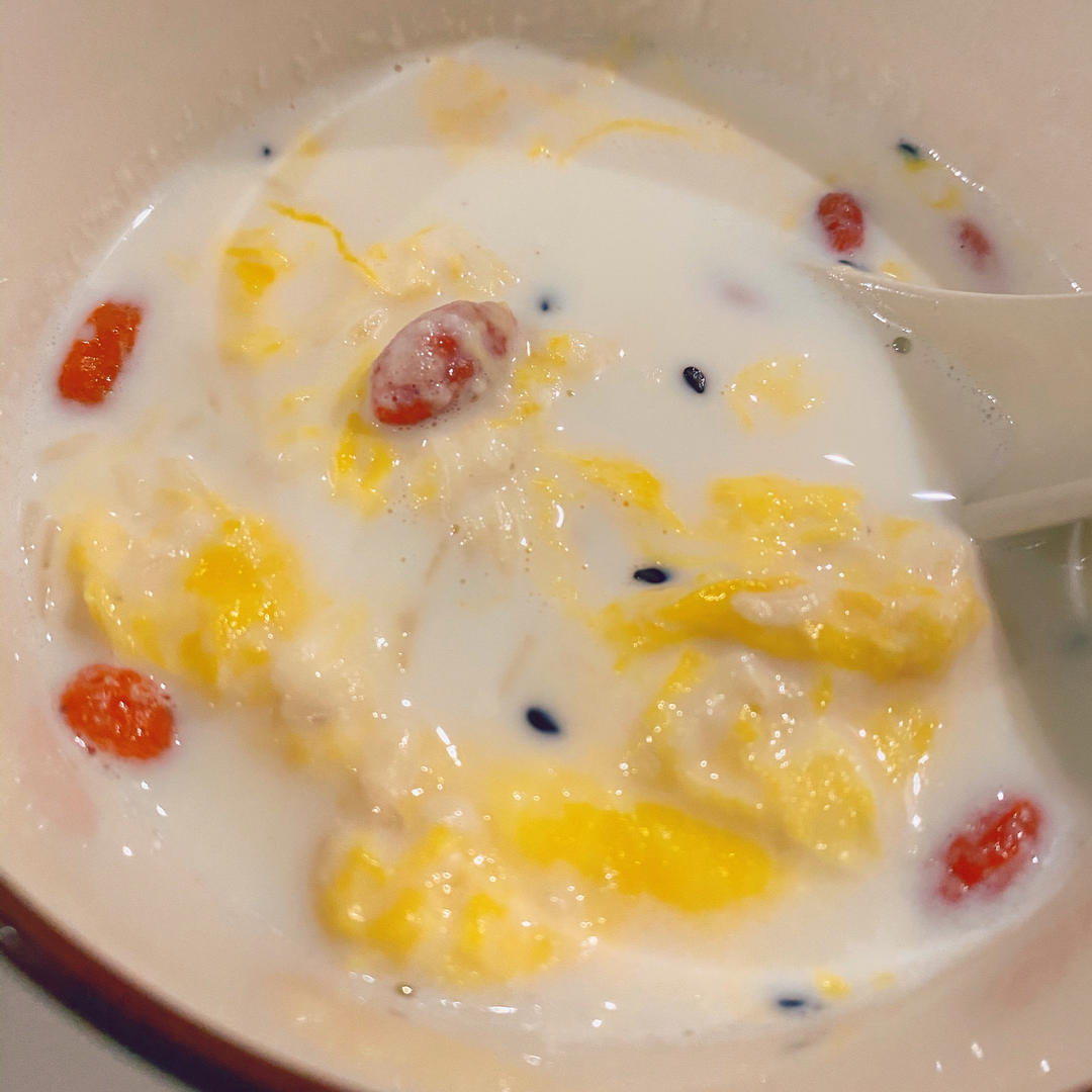 牛奶鸡蛋醪糟