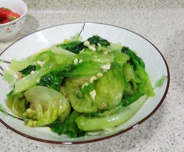 家常菜 蚝油生菜