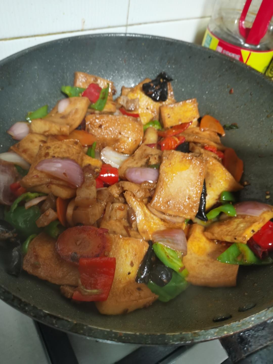 干锅千页豆腐