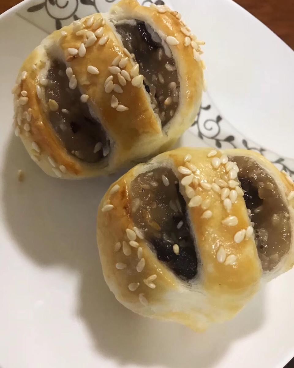 老婆饼 蔓越莓糯米馅 黄油版