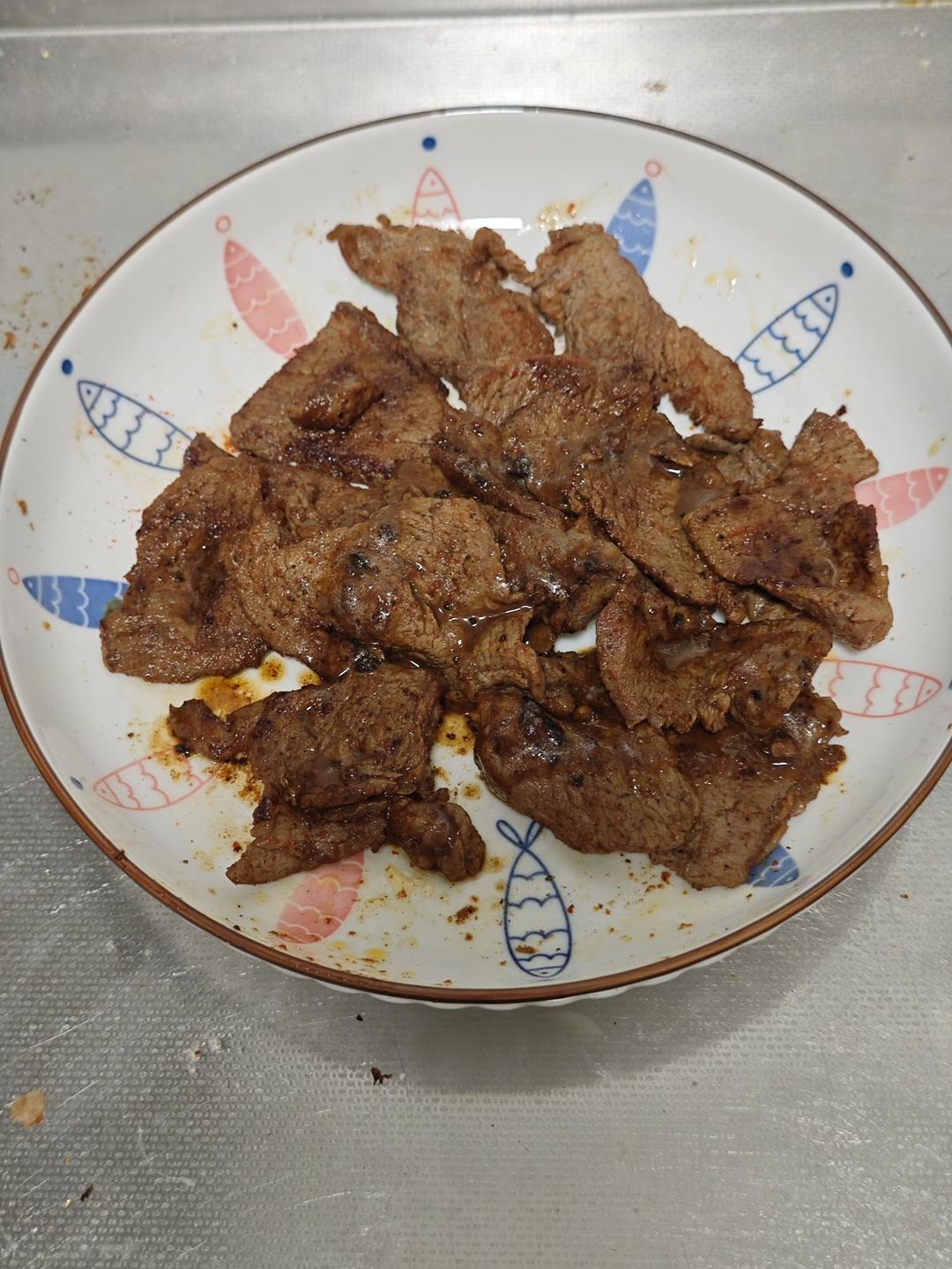 一分钟就能吃的日式香煎牛肩肉