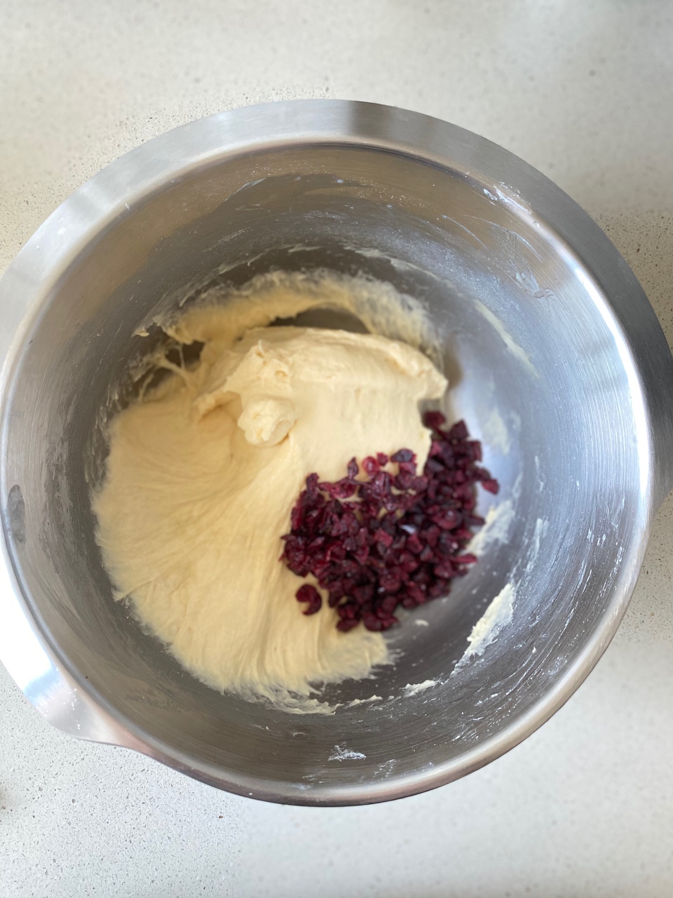 酸奶蔓越莓小餐包的做法 步骤2