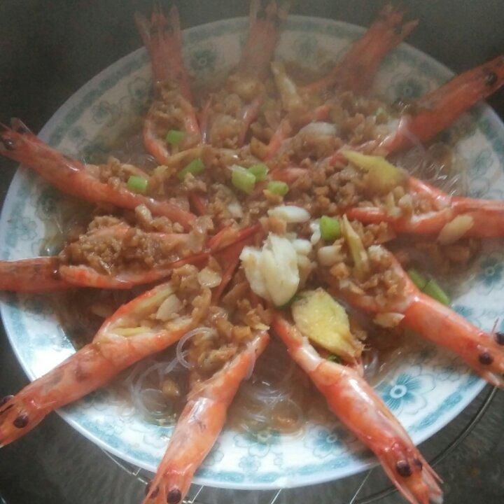 蒜蓉粉丝蒸虾