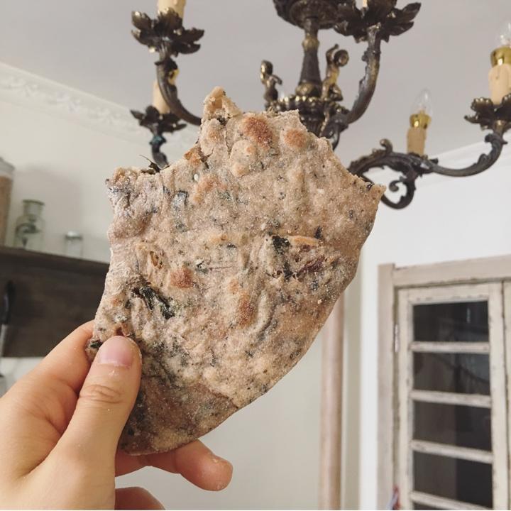 快手素梅干菜全麦脆饼【健康主食】