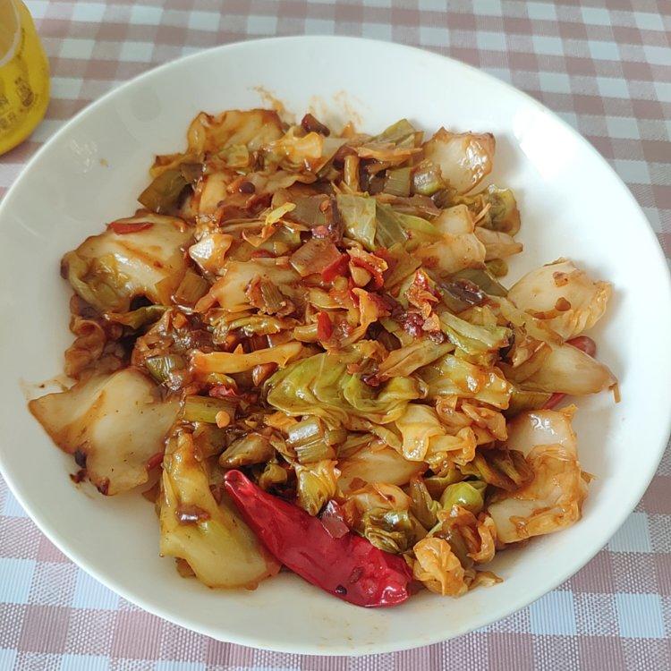 炝莲白-郫县豆瓣酱版