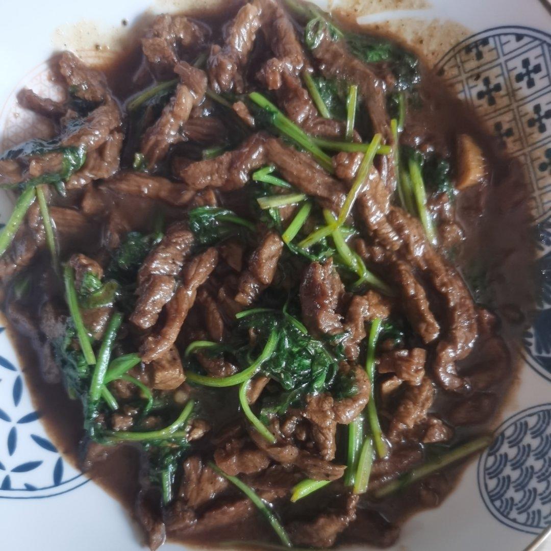 香菜牛肉