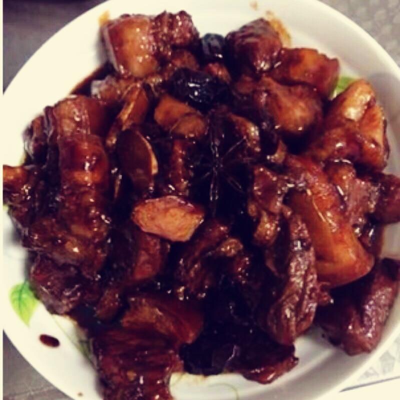 小拉家私房红烧肉|酱汁拌饭两碗米饭下肚