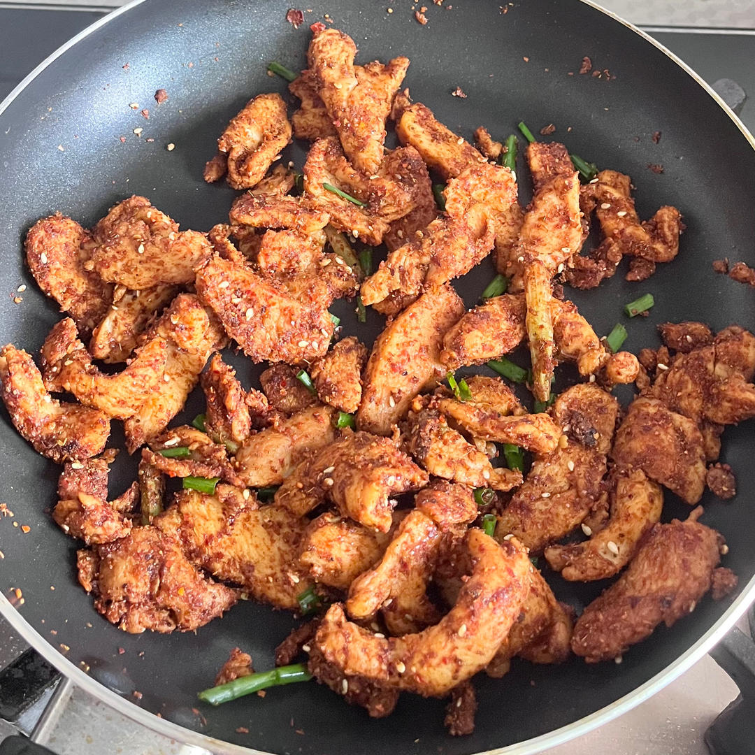 吃一次就会上瘾的孜然鸡胸肉条！低卡低脂