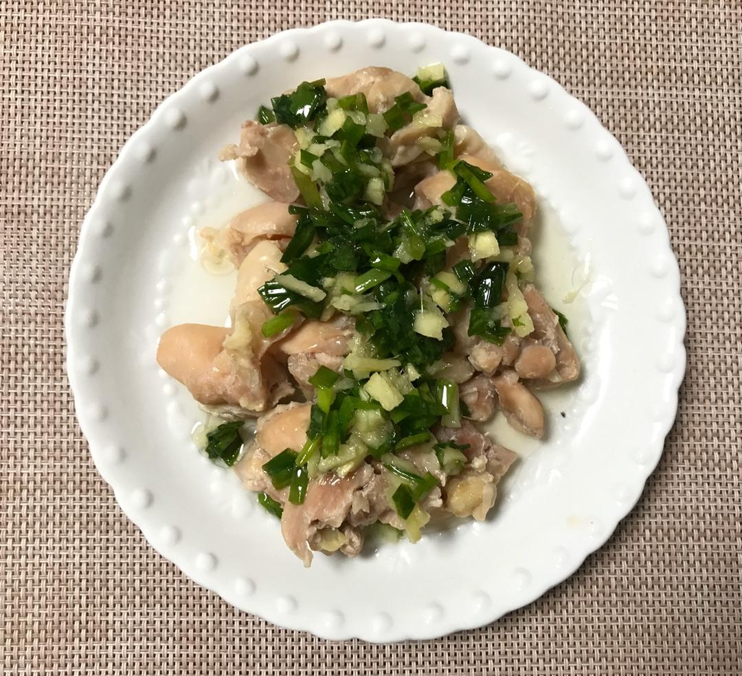 葱油鸡腿