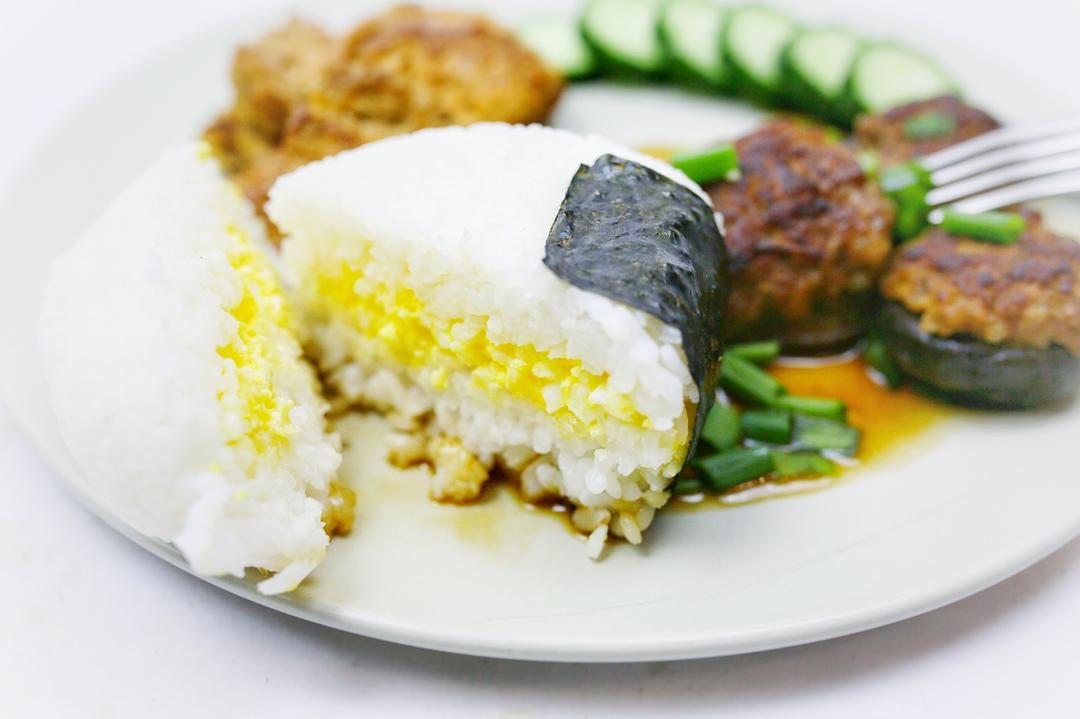 金枪鱼芝士饭团