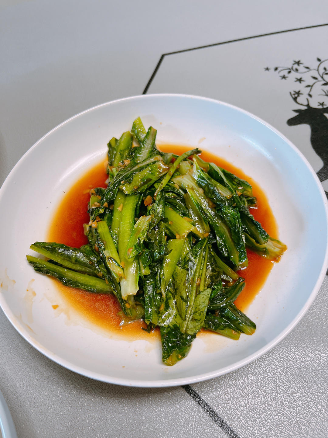 蒜蓉油麦菜（蚝油）