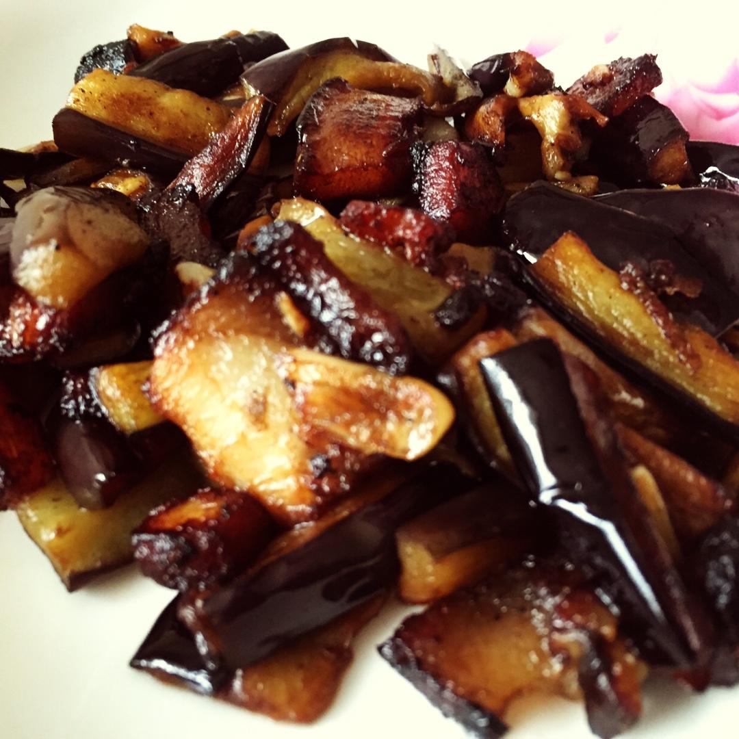 老丁的私房菜-油焖茄子