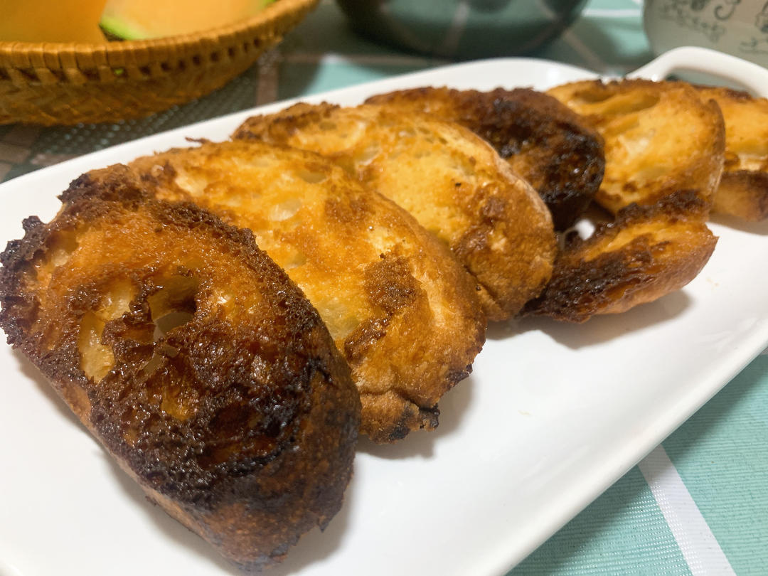 4块钱一片的法式奶香片 一条法棍能烤20片✌️