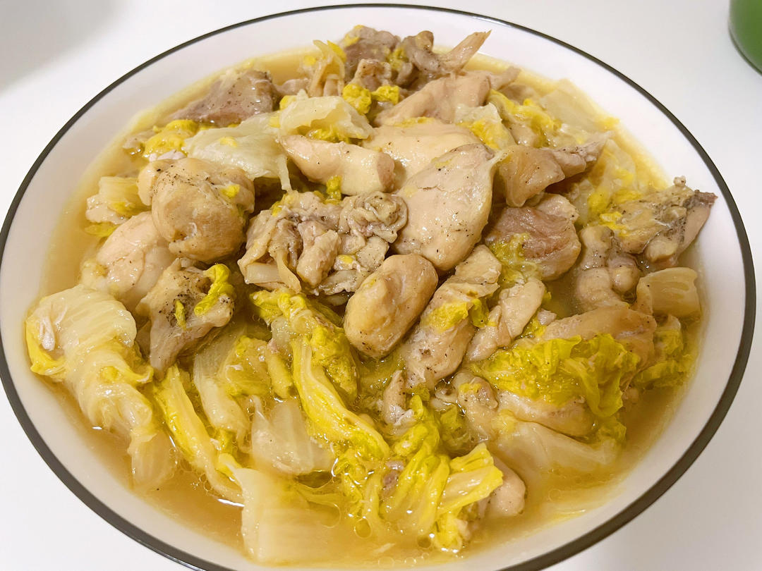 娃娃菜鸡腿肉