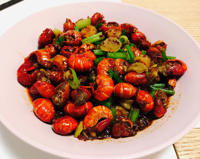 爆炒虾尾…新疆版