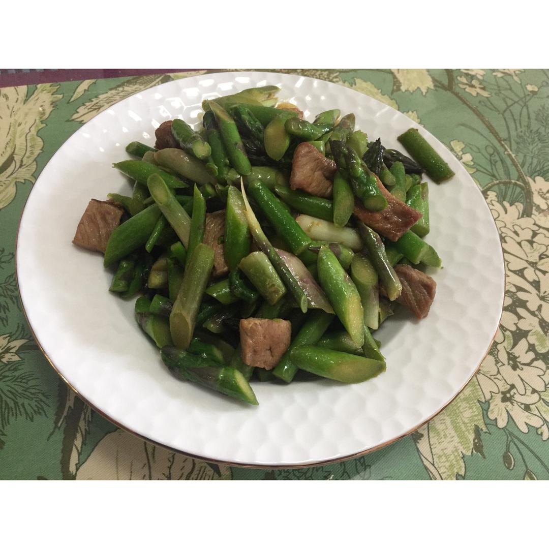 芦笋炒肉