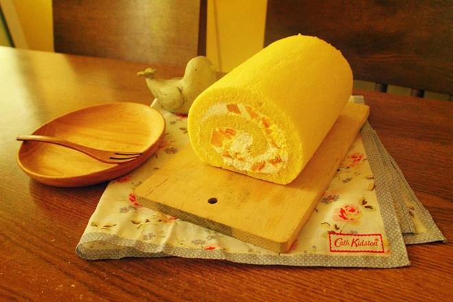 热带水果奶油乳酪蛋糕卷的做法