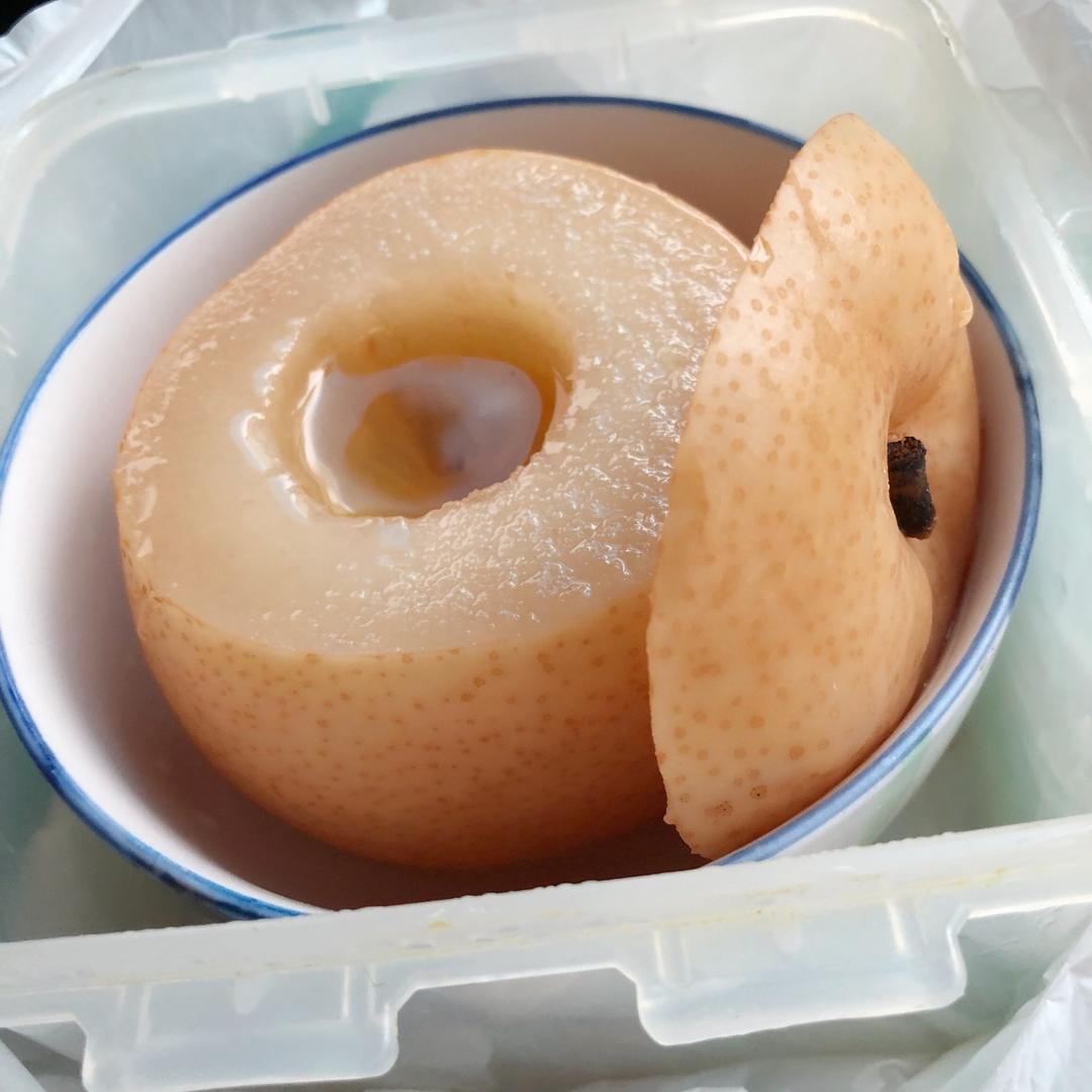 花椒蒸梨，咳嗽有效