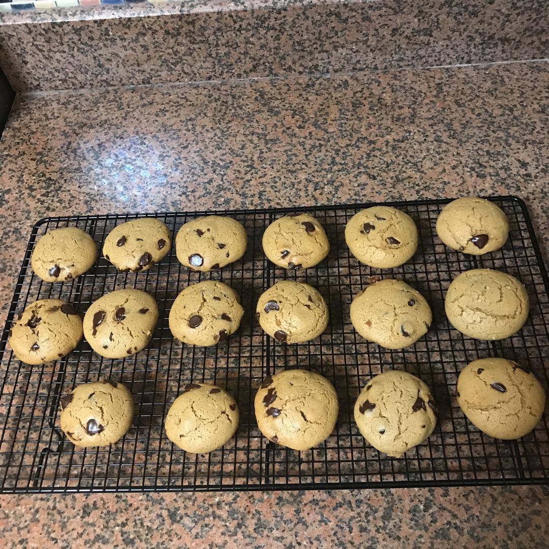 香草海盐巧克力大曲奇