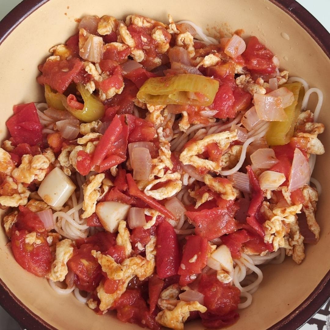 番茄鸡蛋捞面条