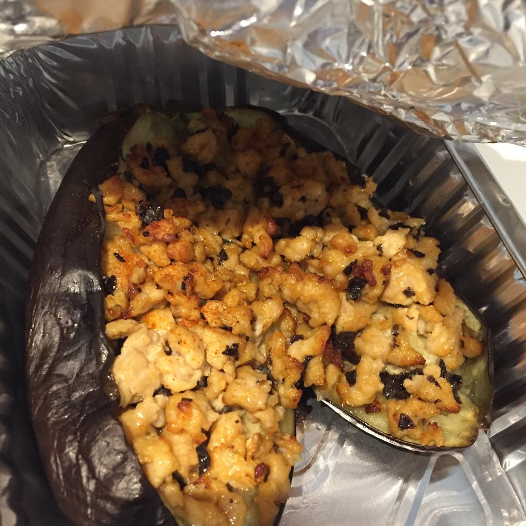 【耳光炒饭 & 烤茄子】