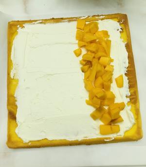 芒果蛋糕卷&瑞士卷的做法 步骤10