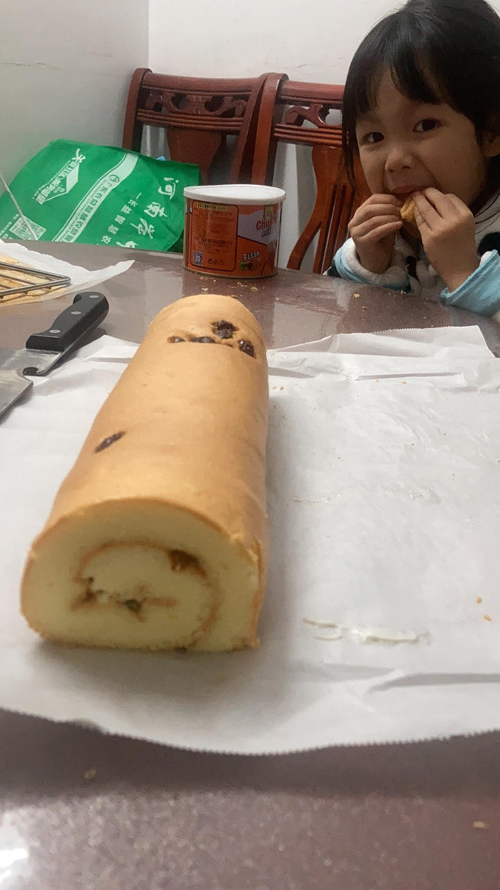 原味蛋糕卷
