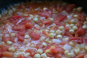 鹰嘴豆番茄罗勒炖鸡肉的做法 步骤11