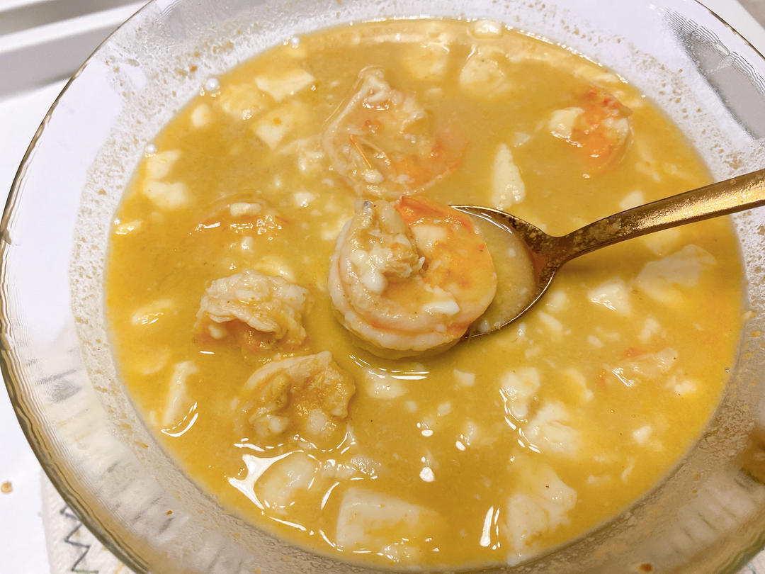 虾仁豆腐