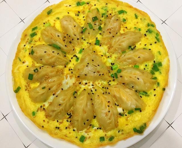 蛋抱素饺的做法