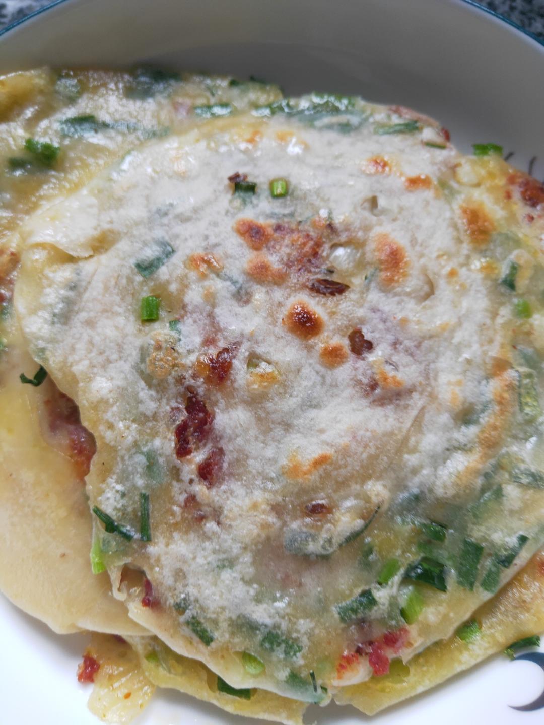 葱油饼家庭版（外酥里嫩）