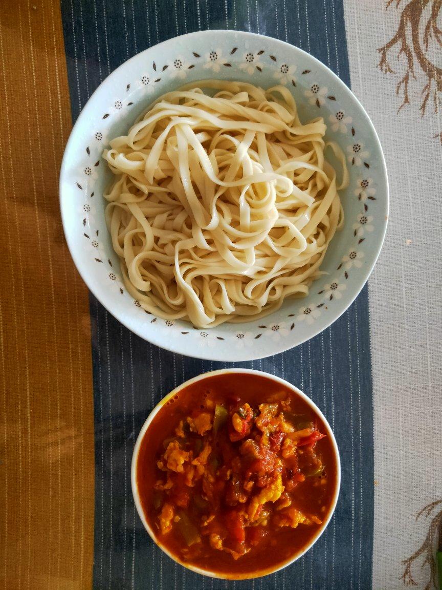 好吃到尖叫的青椒鸡蛋酱拌面❗️酱香浓郁入味