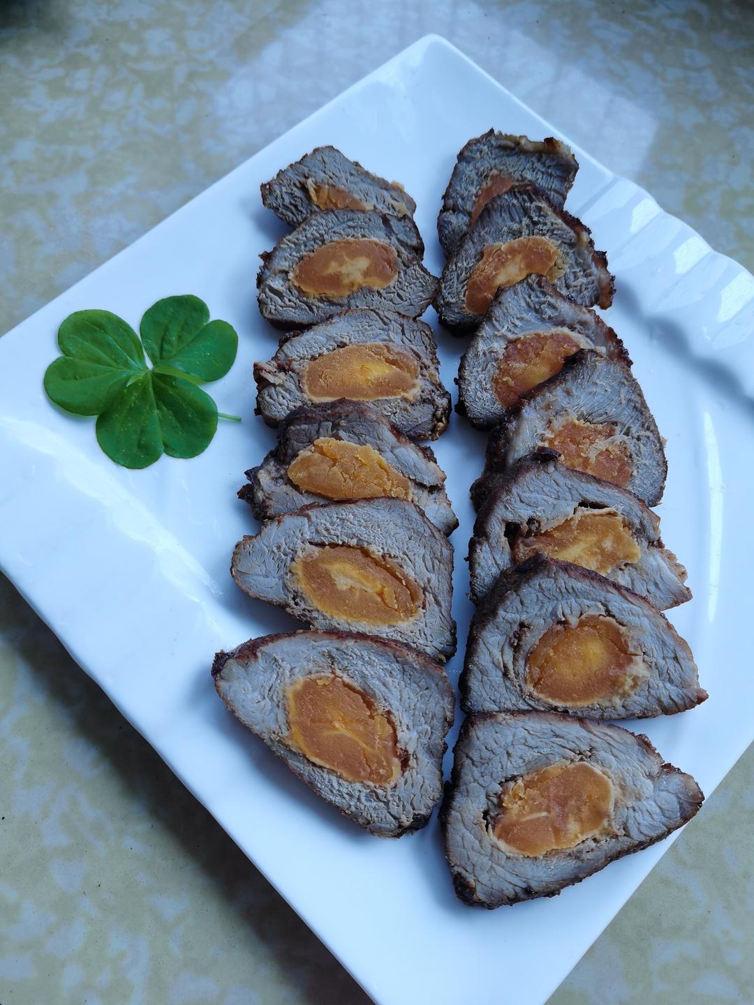 咸蛋黄蜜汁叉烧