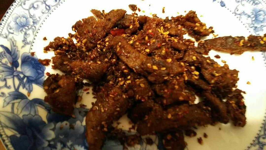 麻辣牛肉干