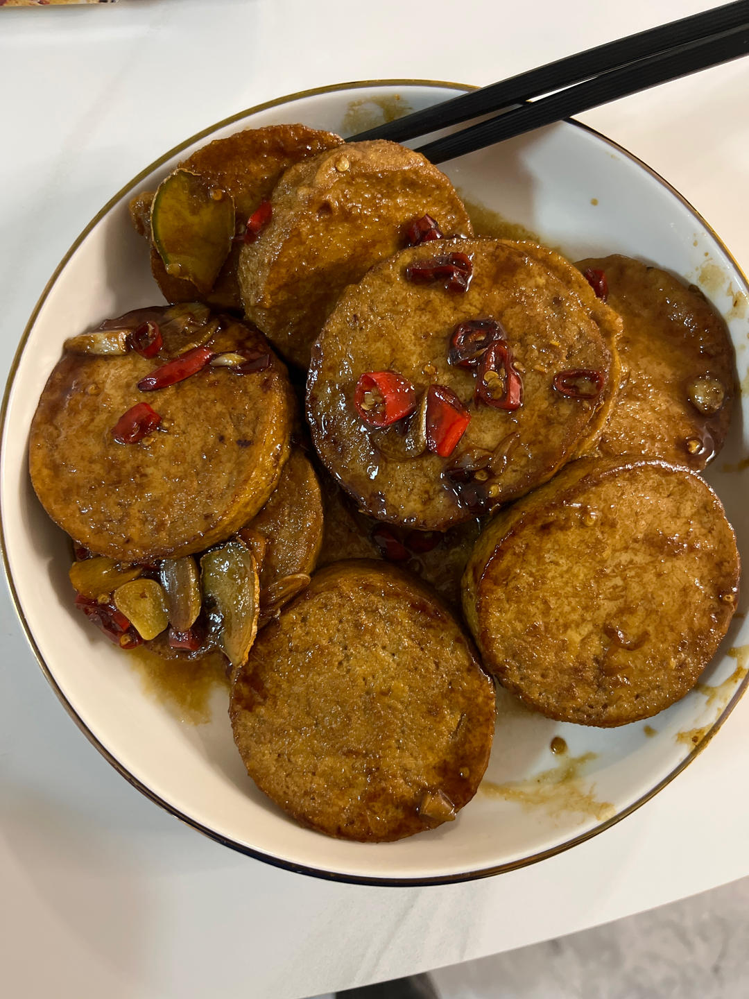 能下八碗饭的红烧素鸡