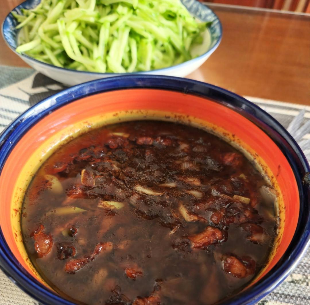 老北京炸酱面（家庭版制作🏡经典老味道🤓🤓）