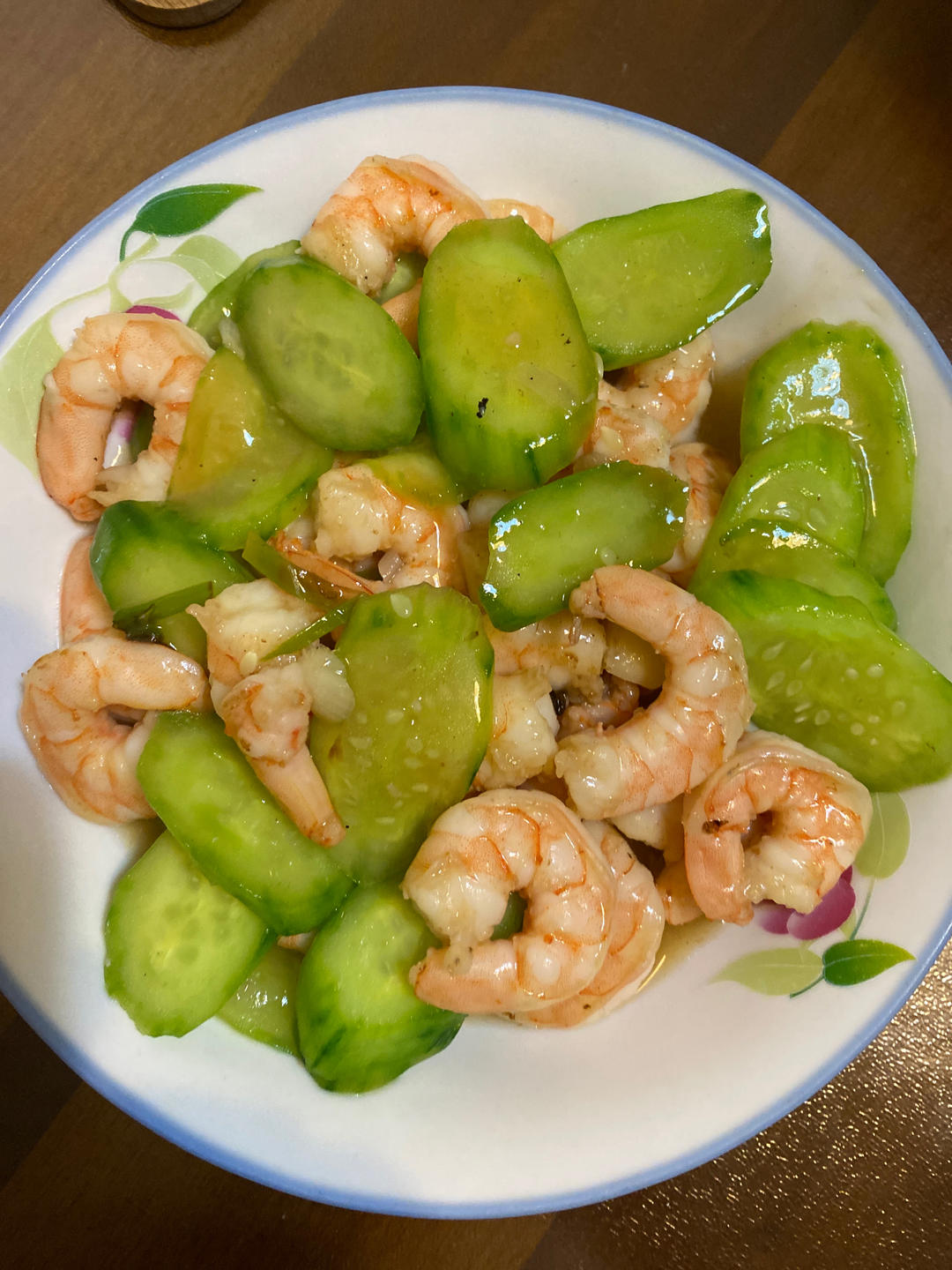 独食快手菜——青瓜炒虾仁